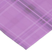Chemin De Table Long Runner table Plaid violet (Coin)