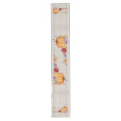 Chemin De Table Long Rustic Farmhouse Automne Aquarelle Citrouille Harv (Devant)