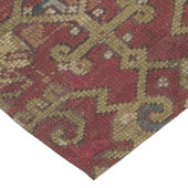 Chemin De Table Long Rustique antique Oriental Perse Motif rouge (Coin)