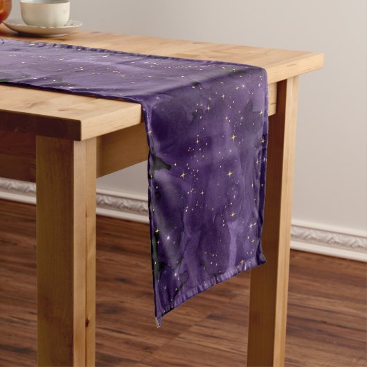 Chemin De Table Long Série Conception Galaxie Violette 8 (In Situ)
