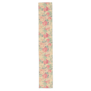 Chemin De Table Long Shabby Chic Vintage dentelle florale Personnalisée