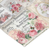 Chemin De Table Long Shabby collage chic, campagne victorienne, découpa (Coin)