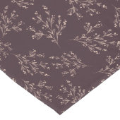Chemin De Table Long Simple Branches Palette de Couleurs de l'Automne | (Coin)