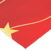 Chemin De Table Long Star Adored Ruby Motif rouge (Coin)