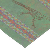 Chemin De Table Long Sud-ouest Roadrunner Sagebrush Green (Coin)