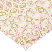 Chemin De Table Long Sunburst géométrique rose doré Mandala (Coin)