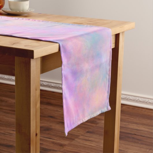 Chemin De Table Long Superbe combinaison de couleurs pastel (In Situ)