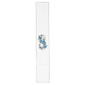 Chemin De Table Long Symbol Infinity of Blue Morpho Butterflies (Devant)