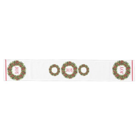 Chemin De Table Long Table Runner Christmas Joy (Horizontal)