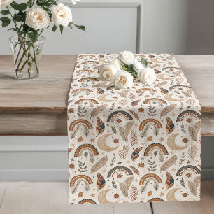 Chemin De Table Long Tableau Arc-En-Ciel Whimsical Runner Boho Chic Int