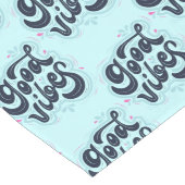 Chemin De Table Long Tapis de table long Good Vibes (Coin)