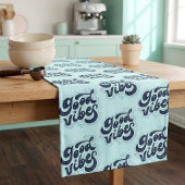 Chemin De Table Long Tapis de table long Good Vibes