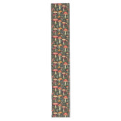 Chemin De Table Long Tapis de table rustique personnalisé Champignons & (Devant)