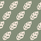 Chemin De Table Long Tapis de table vert pastel groovy floral des année