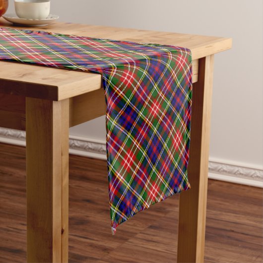 Chemin De Table Long Tartan du clan Christie (In Situ)