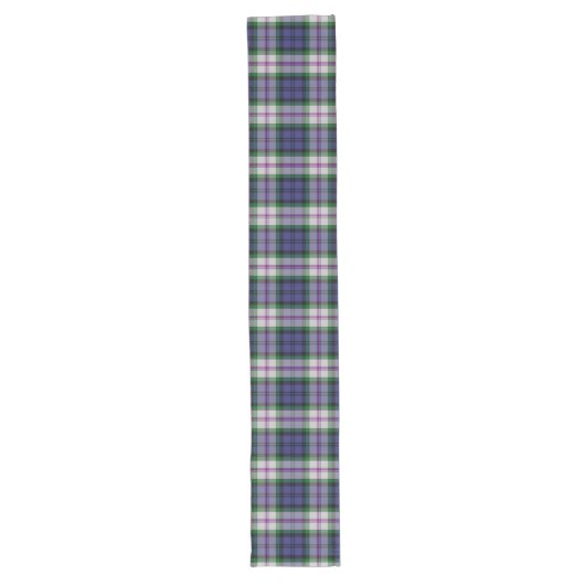 Chemin De Table Long Tartan Plaid (Devant)
