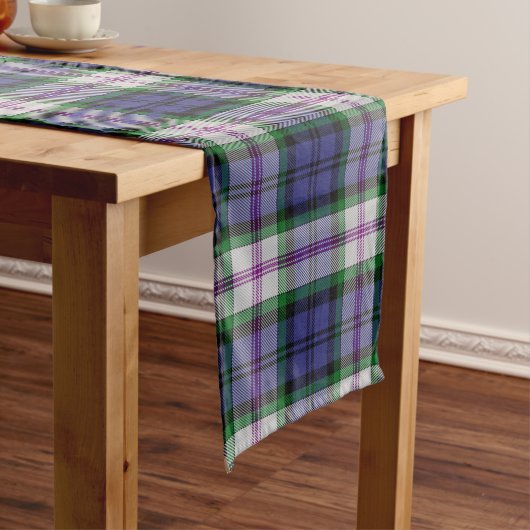 Chemin De Table Long Tartan Plaid (In Situ)