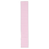 Chemin De Table Long Tartan rose pâle Coureur Table à manger moderne Co (Devant)