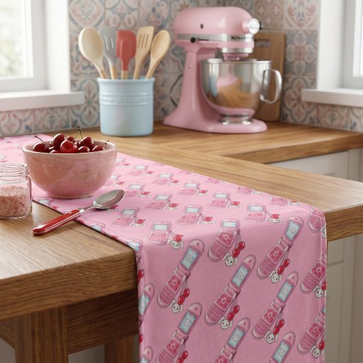 Chemin De Table Long Téléphone cellulaire