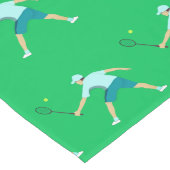 Chemin De Table Long Tennis (Coin)