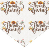 Chemin De Table Long Thanksgiving Long Table Runner (Coin)