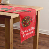Chemin De Table Long The Twelve Days Of Christmas (In Situ)