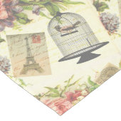 Chemin De Table Long Thème français vintage Paris (Coin)