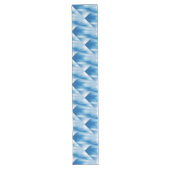 Chemin De Table Long Topaze bleue (Devant)