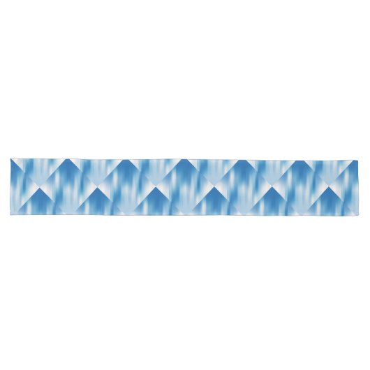 Chemin De Table Long Topaze bleue (Horizontal)