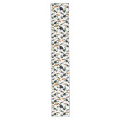 Chemin De Table Long Toucans Tropicaux - Jungle Ludique (Devant)