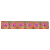 Chemin De Table Long Tourbillon Super rétro Abstrait chaud (Horizontal)