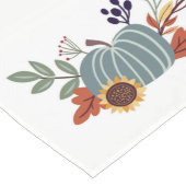 Chemin De Table Long Tournesol et Citrouilles (Coin)