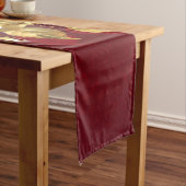Chemin De Table Long Trois roses en bijoux (In Situ)
