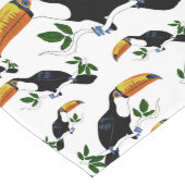 Chemin De Table Long Tropical Toucans - Playful Jungle (Coin)