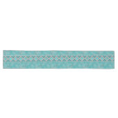 Chemin De Table Long Turquoise du sud-ouest (Horizontal)