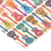 Chemin De Table Long ukulèle hawaïen (Coin)