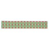 Chemin De Table Long Vaches et rayures Retro Noël Table Runer (Horizontal)