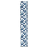 Chemin De Table Long Vérifications géométriques modernes avec lignes, T (Devant)