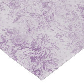 Chemin De Table Long violet rustique, chic shabby, fleurs de lavande pâ (Coin)