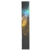 Chemin De Table Long Vol de libellule verte lumineuse (Devant)