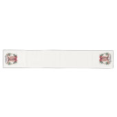 Chemin De Table Long Western Theme Howdy Christmas Cowgirl Boots (Horizontal)