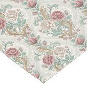 Chemin De Table Long Whispers of the Past Chic Floral Victorian Damask (Coin)