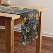 Chemin De Table Long William Morris beau motif, Art nouveau, vin (In Situ)