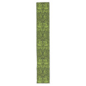 Chemin De Table Long William Morris Frère Lapin Vert Sauge Noir (Devant)