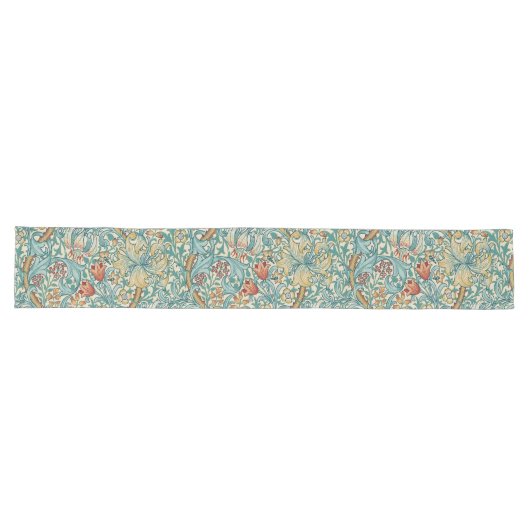 Chemin De Table Long William Morris "Lily dorée" 3 (Horizontal)