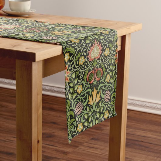Chemin De Table Long William Morris Persian Floral Botanical Design (In Situ)