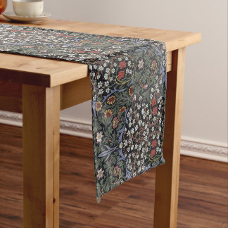 Chemin De Table Long William Morris Vintage Blackthorn Motif floral