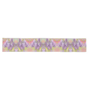 Chemin De Table Long Wisteria violet pluie