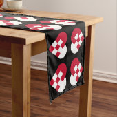 Chemin De Table Long Yule Heart (In Situ)