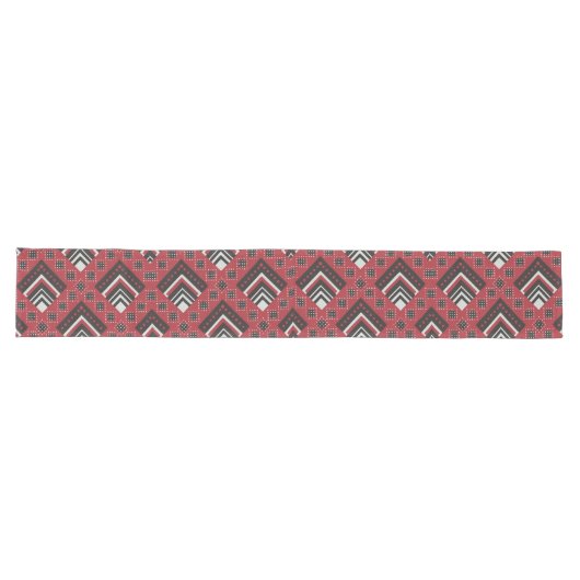 Chemin De Table Long Zimbabwean Traditional Jira reRetso African Print (Horizontal)